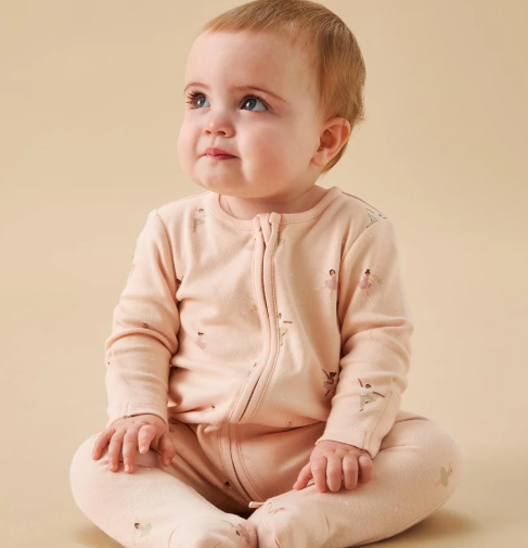 Experience Comfort and Style with Ballerina Clever Zip Sleepsuit!