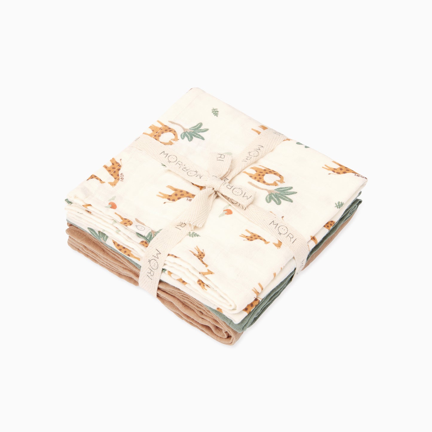 Printed Organic Muslin 3 Pack