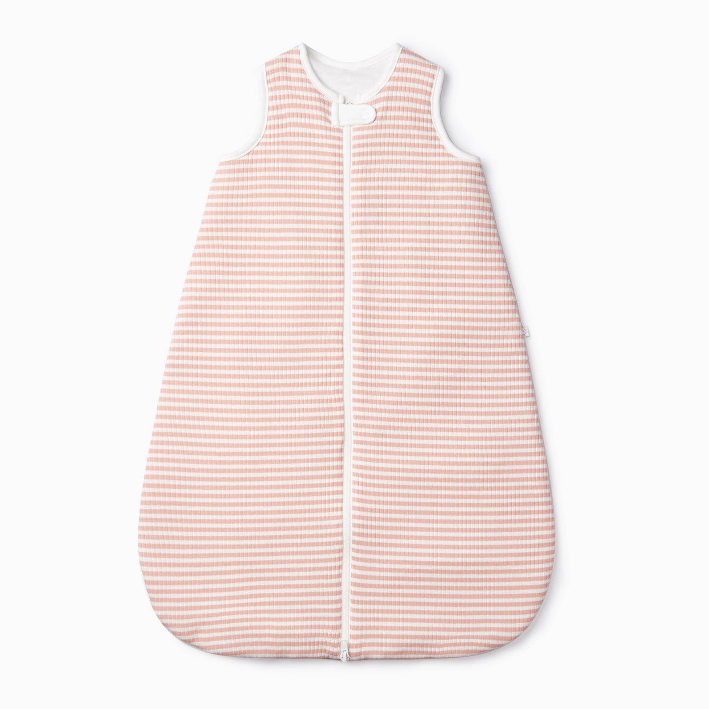 Pink Stripe Ribbed Front Opening Sleeping Bag 1.5 TOG