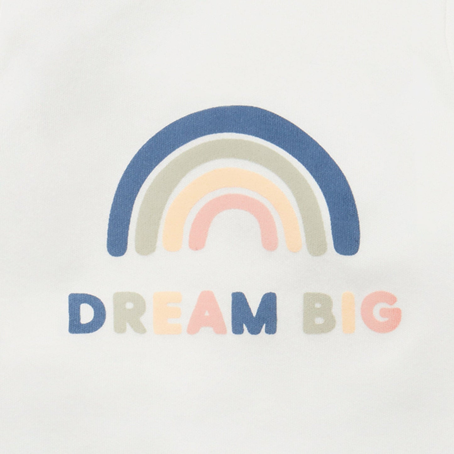 Dream Big Slogan Long Sleeve T-Shirt