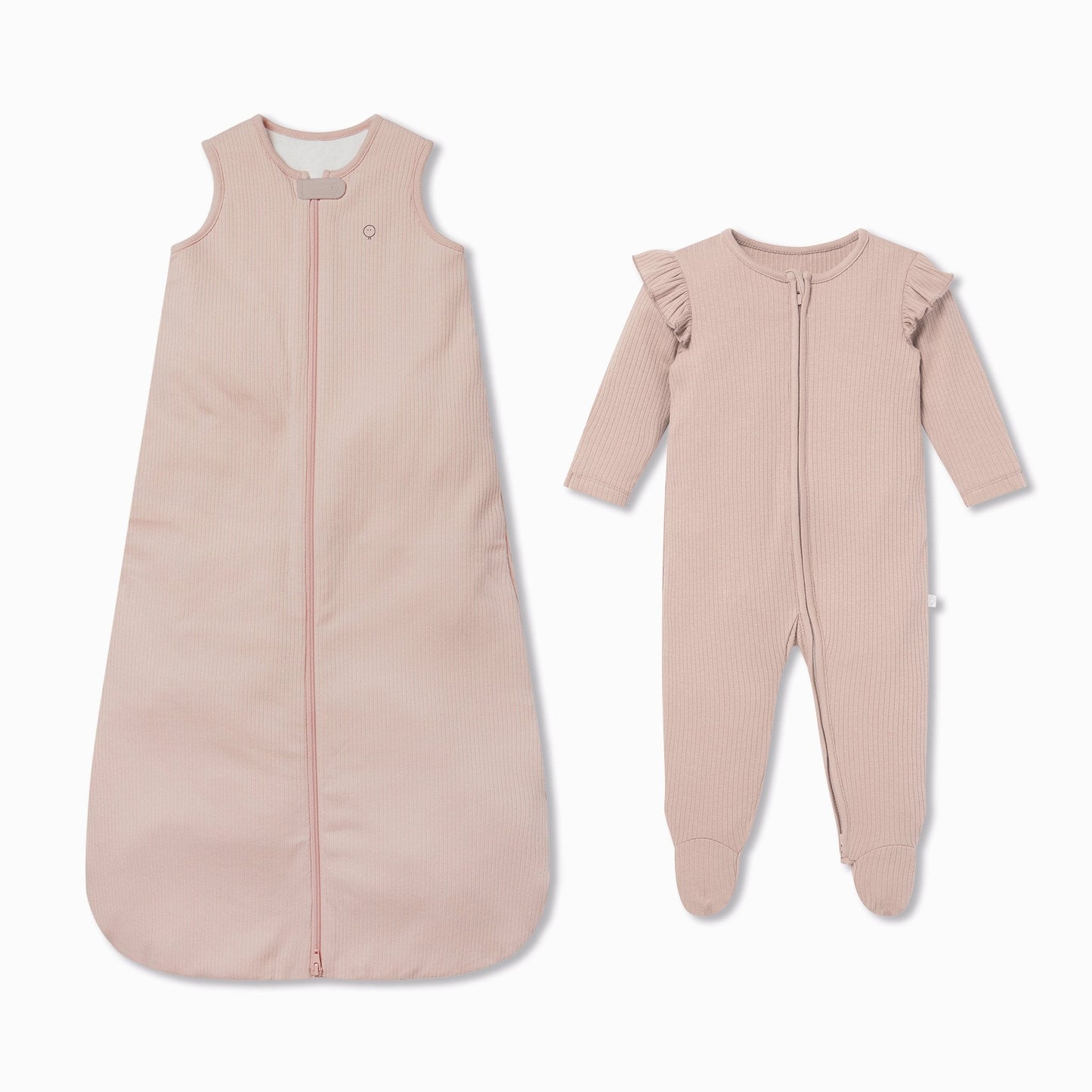 Ribbed Front Opening Bedtime Set 1.5 TOG