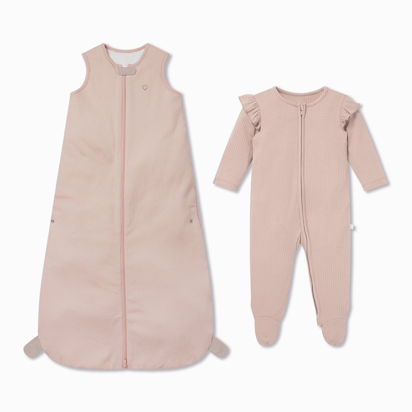 Ribbed Front Opening Bedtime Set 1.5 TOG