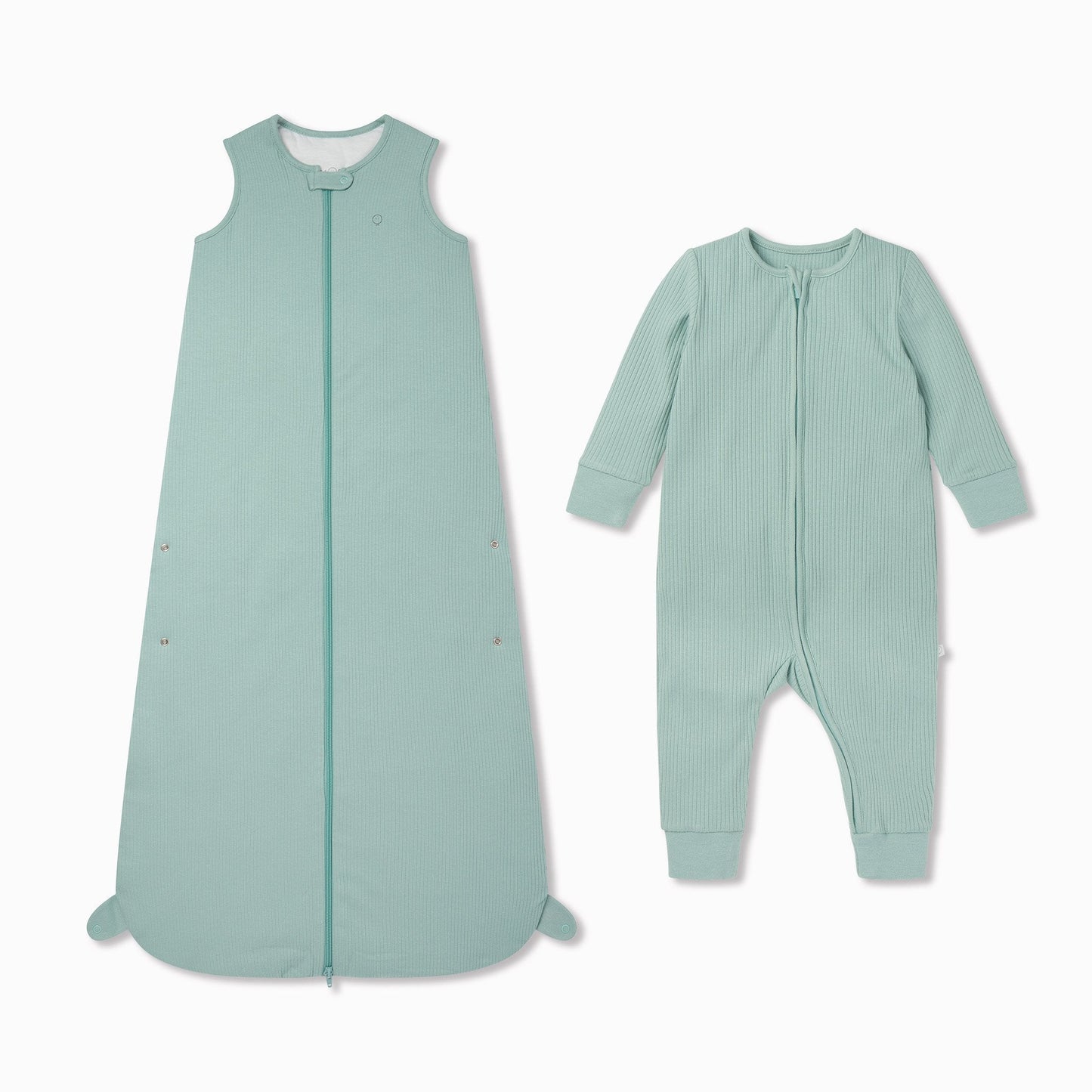 Ribbed Front Opening Bedtime Set 1.5 TOG