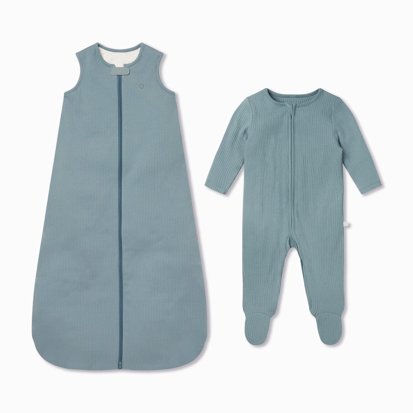 Ribbed Front Opening Bedtime Set 1.5 TOG