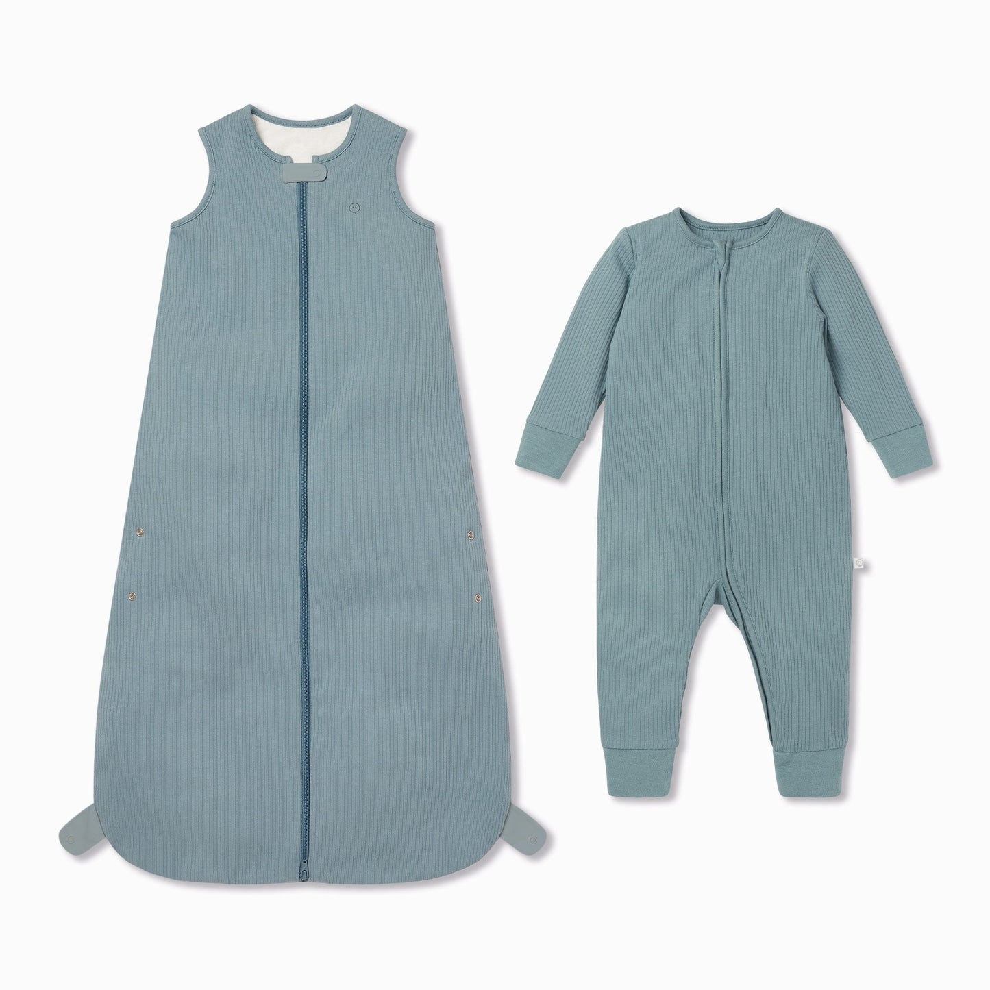 Ribbed Front Opening Bedtime Set 1.5 TOG