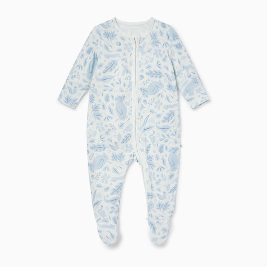 Gruffalo Dragonfly Blue Zip-Up Sleepsuit