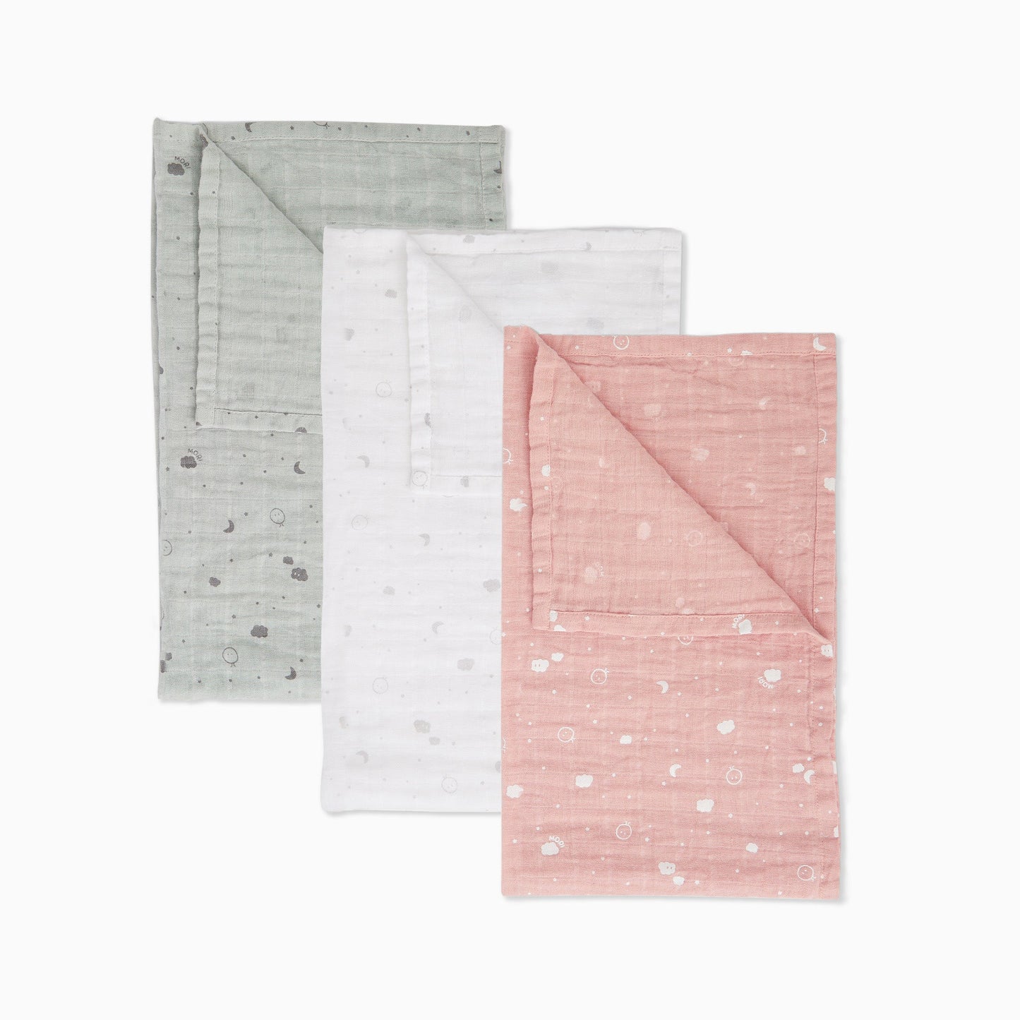 Pre-Washed Regular Muslin 3 Pack