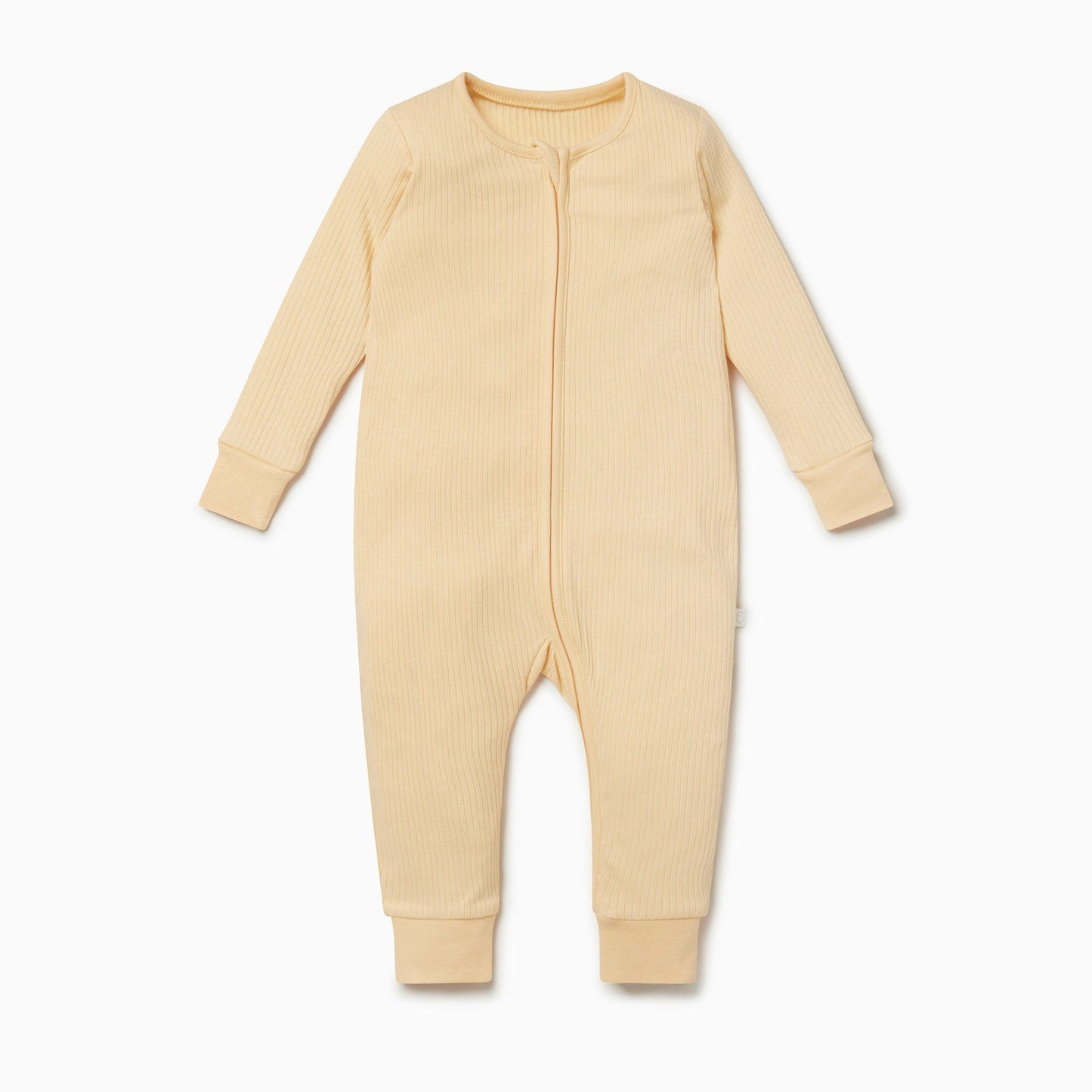 Ribbed Zip-Up Sleepsuit