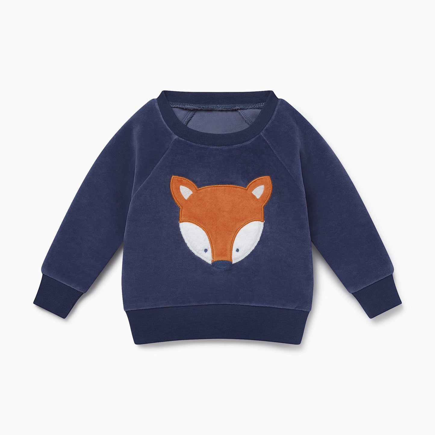 Velour Fox Sweatshirt