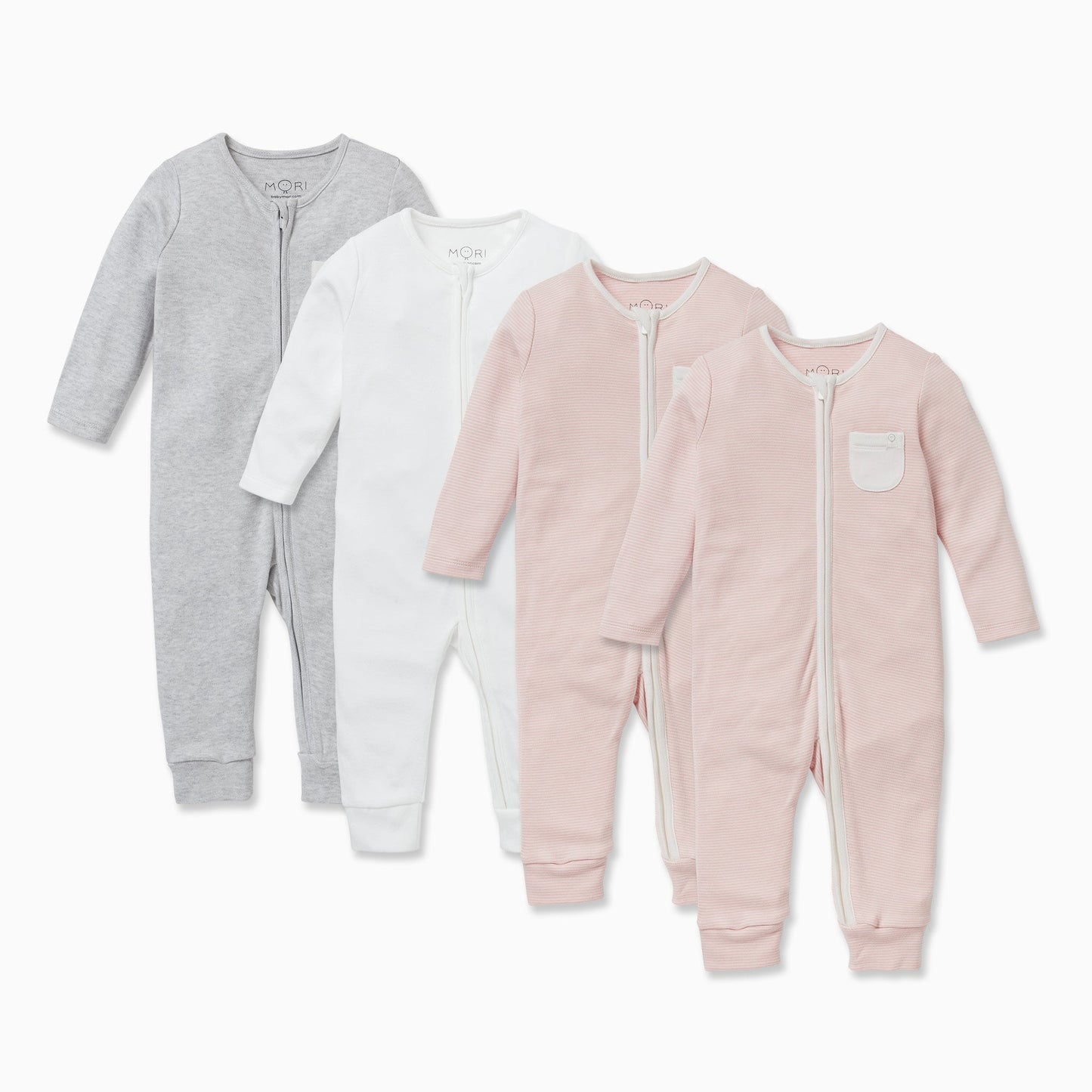 Clever Zip Sleepsuit 4 Pack