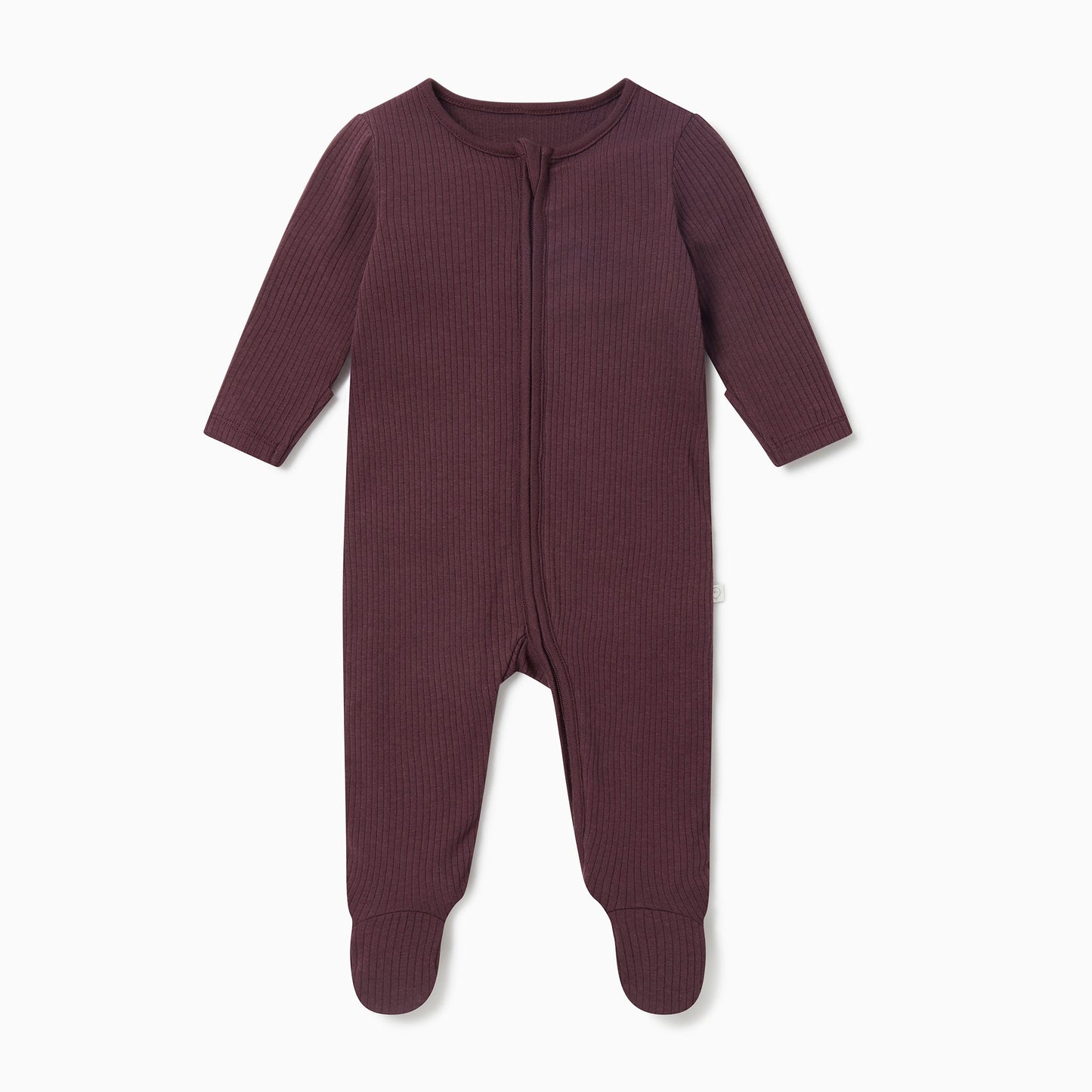 Ribbed Zip-Up Sleepsuit